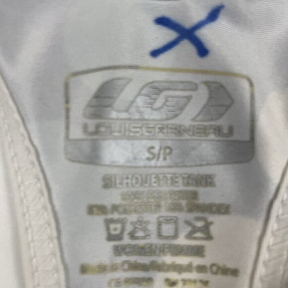 Louis Garneau Silhouette Tank Tops Women’s S Razorback Sleeveless Cycling Poly - Picture 5 of 11